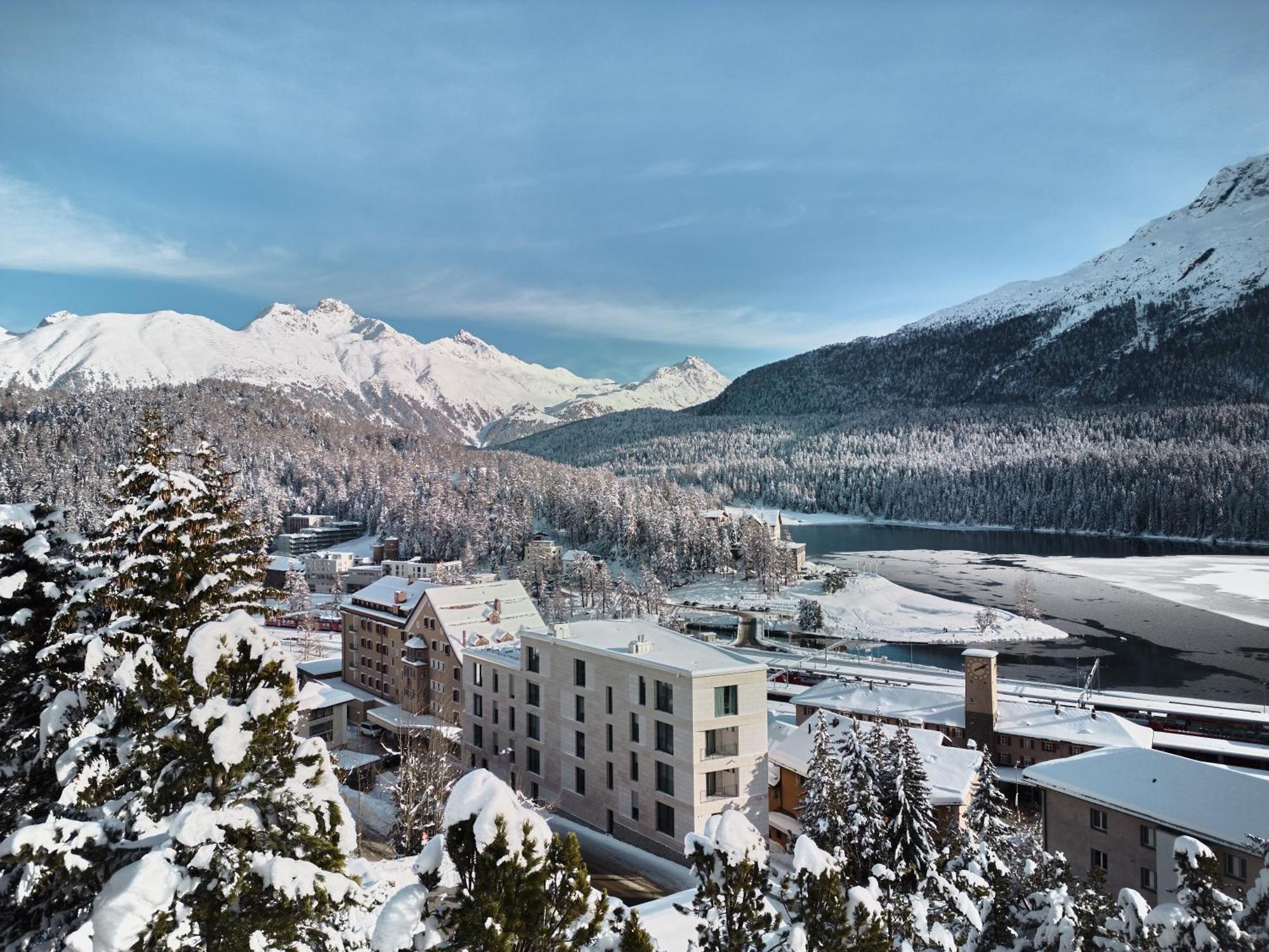 Hotel Grace La Margna St Moritz Exterior foto